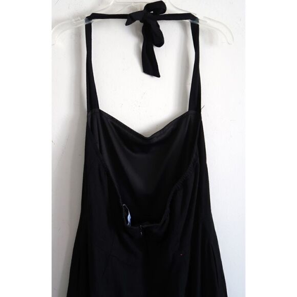 Hervelvetvase Black Maxi Dress - Size XL - Picture 5 of 6